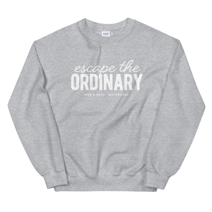 Hike & Seek escape the ordinary printed hiking inspired sweater for men and women