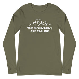 The Mountains Are Calling - Unisex Long Sleeve Tee