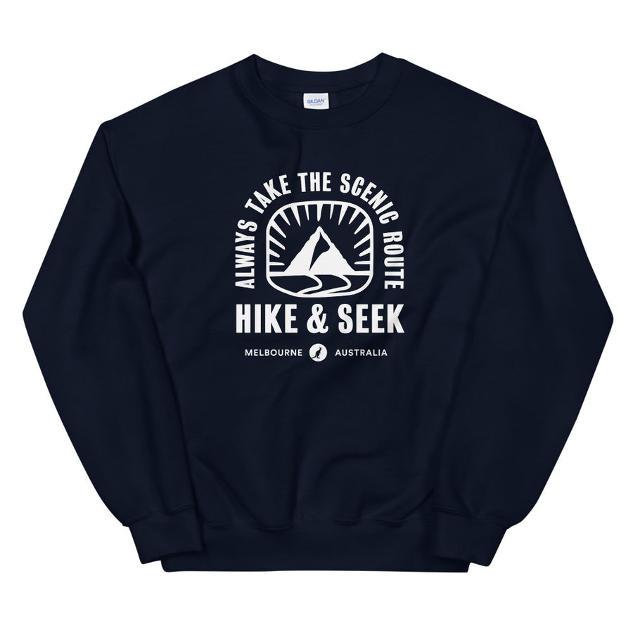 Always Take The Scenic Route - Unisex Sweatshirt