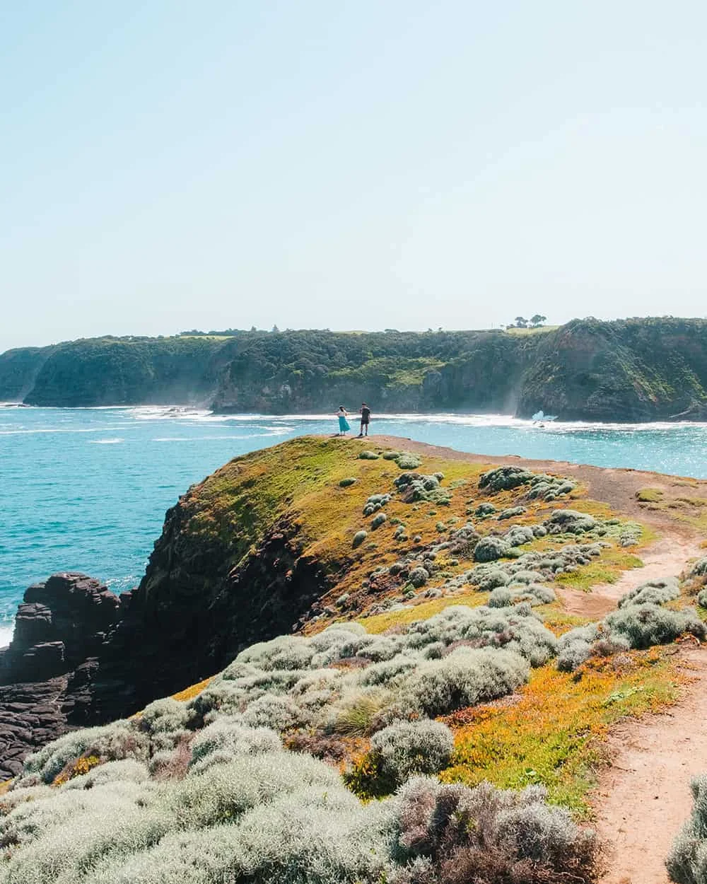 Coastal walking at Bushrangers Bay