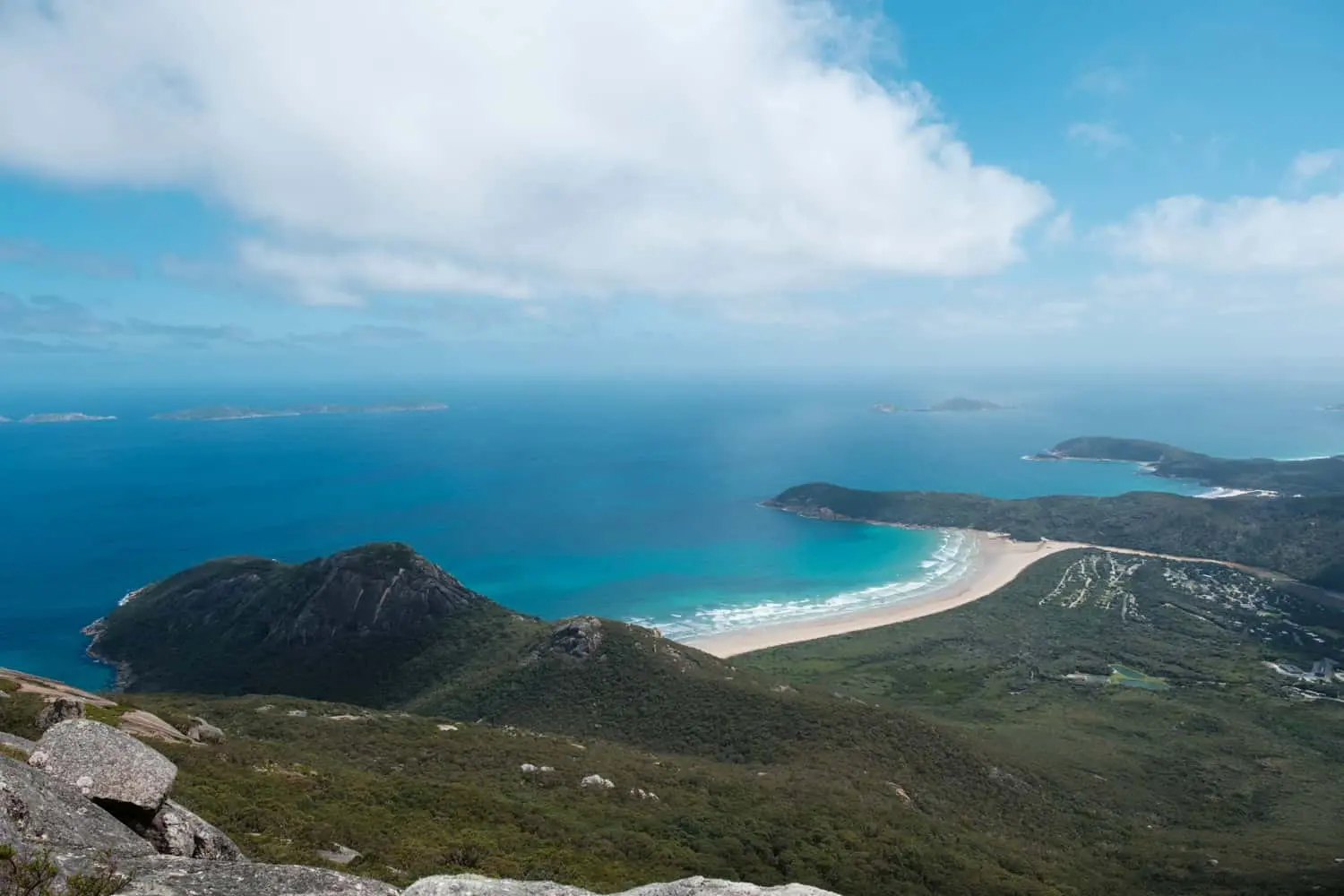 Coastal views from Mount Oberon Wilsons Promontory