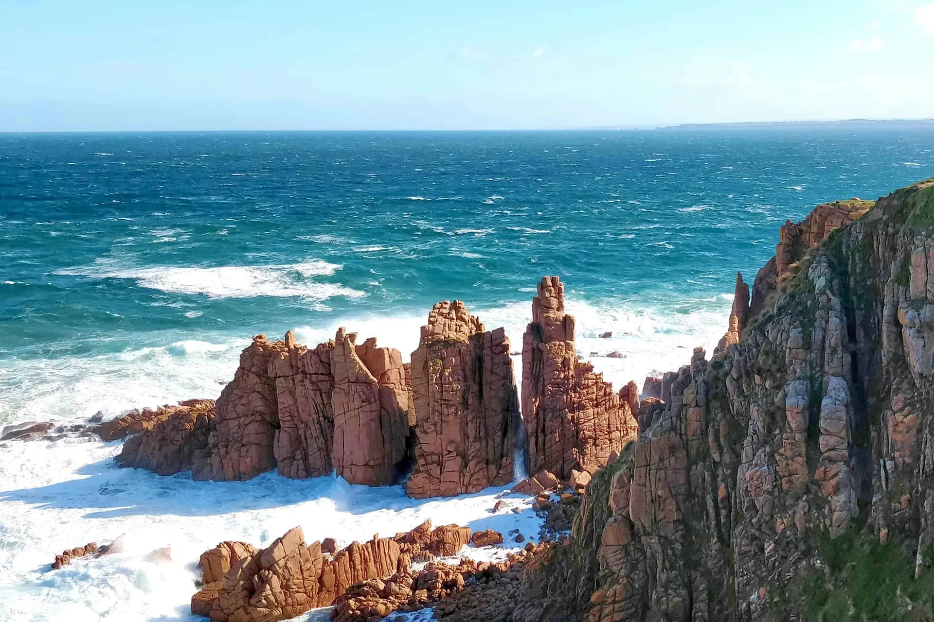 The Pinnacles on the Cape Woolamai hiking circuit