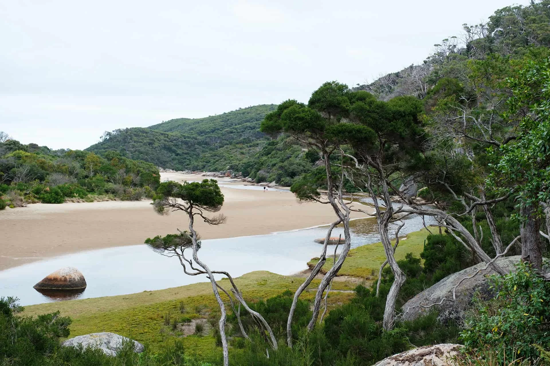 Coastal hiking trail at Wilsons Promontory